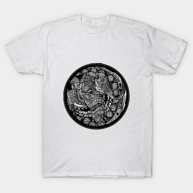 Visions of Liberation Elephant T-Shirt by visionsofliberation